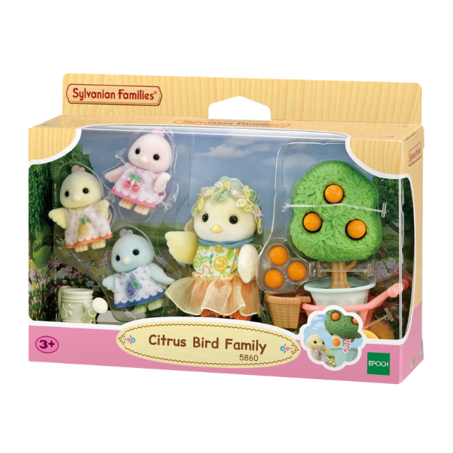 Sylvanian Families - Citrus Bird Family Sylvanian Families - Citrus Bird Family