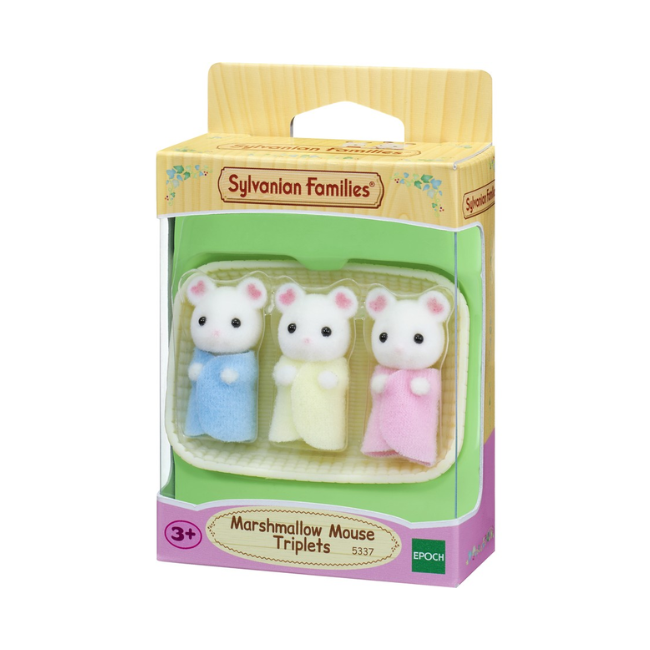 Sylvanian Families - Marshmallow Mouse Triplets