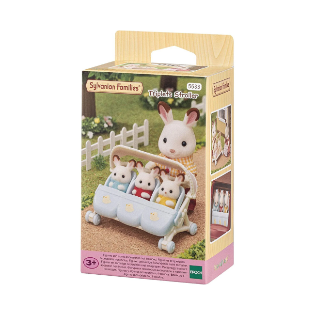 Sylvanian Families - Triplets Stroller Sylvanian Families - Triplets Stroller