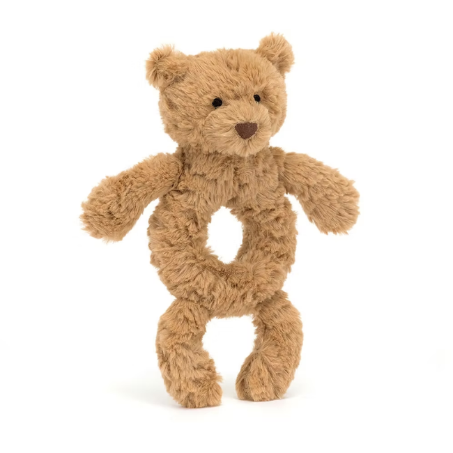 jellycat Bartholomew Bear Ring Rattle jellycat Bartholomew Bear Ring Rattle