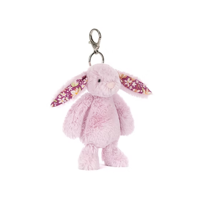 jellycat Thistlepop Blossom Bunny Bag Charm