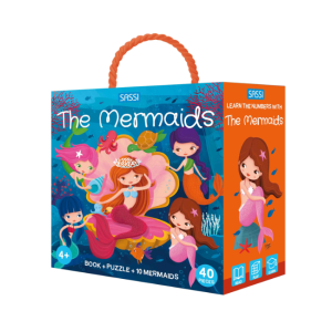 Sassi - 3D Puzzle and Book Set: Mermaids