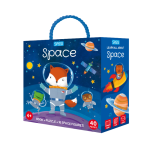 Sassi - 3D Puzzle and Book Set: Space