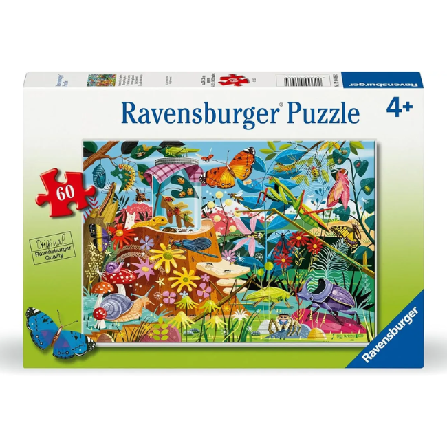 Ravensburger - Backyard Bug World Puzzle 60 Pieces