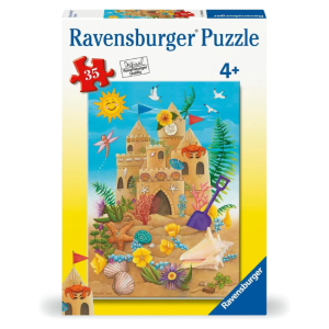 Ravensburger - 35 Piece Puzzle: Sunshine Sandcastle