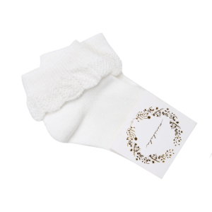 Bebe - Drop Needle Socks: Cloud