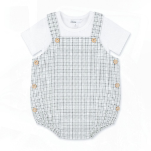 Bebe - Taylor: Check Bodysuit + Tee Set