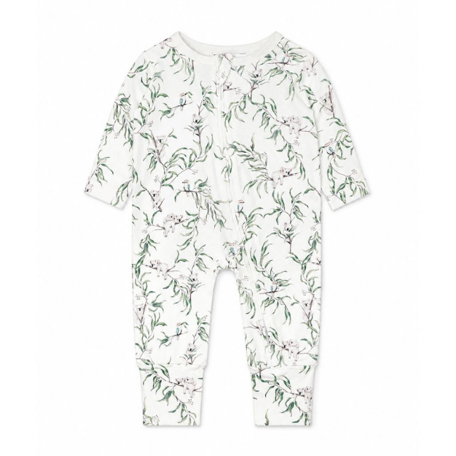 bebe TAYLOR ORGANIC LS ZIPSUIT bebe TAYLOR ORGANIC LS ZIPSUIT