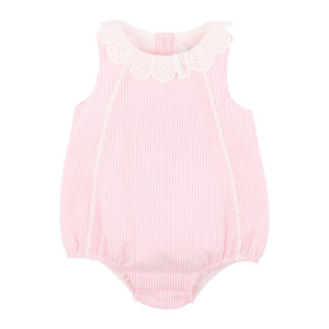 Bebe - Willa: Stripe Lace Collar Bodysuit