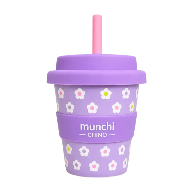 'flower' Babychino Cup - Straw Included
