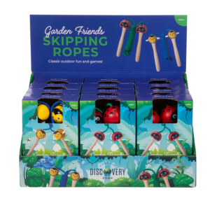 isGift - Discovery Zone: Wooden Skipping Rope Garden Animals