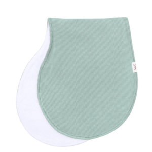 kiin - Burp Cloth: Sage Rib