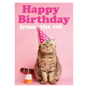 Dean Morris - Card: Happy Birthday from the Cat