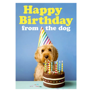 Dean Morris - Card: Happy Birthday from the Dog