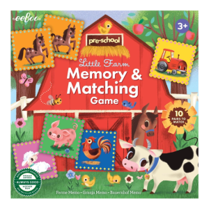 eeBoo - Memory + Matching Game: Little Farm
