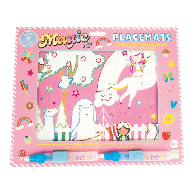 Floss & Rock Magic Water Mats - rainbowFairy
