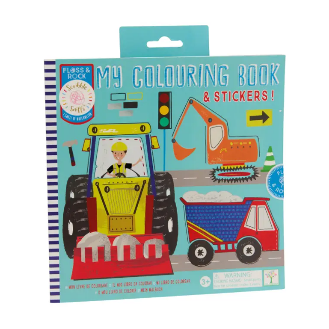 Floss & Rock My Colouring Book - Constructio Floss & Rock My Colouring Book - Constructio