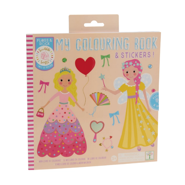 Floss & Rock My Colouring Book - princess