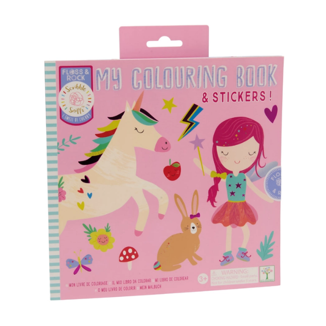 Floss & Rock My Colouring Book - rainbow fairy