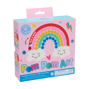 Floss + Rock - Pom Pom Art: Rainbow Fairy