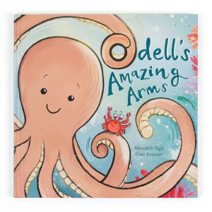 Jellycat Books - Board Book: Odell's Amazing Arms
