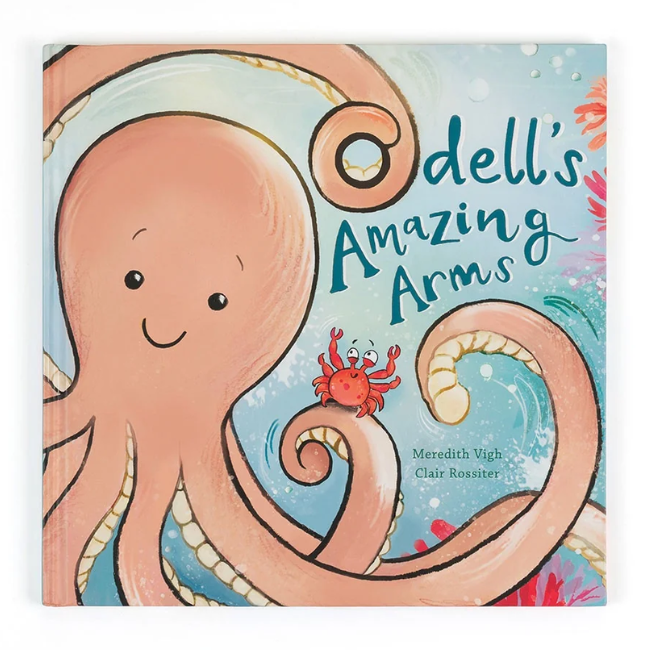 Jellycat Odell's Amazing Arms Book Jellycat Odell's Amazing Arms Book