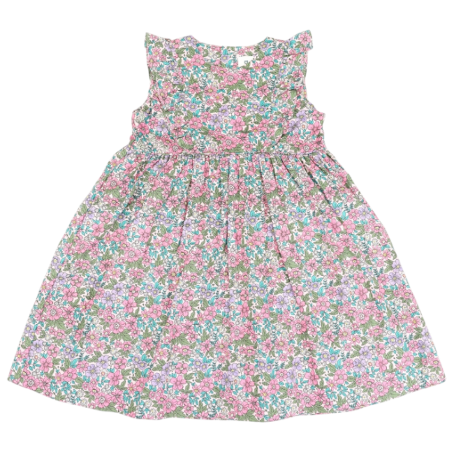 Korango Bold Floral Dress Pink Floral