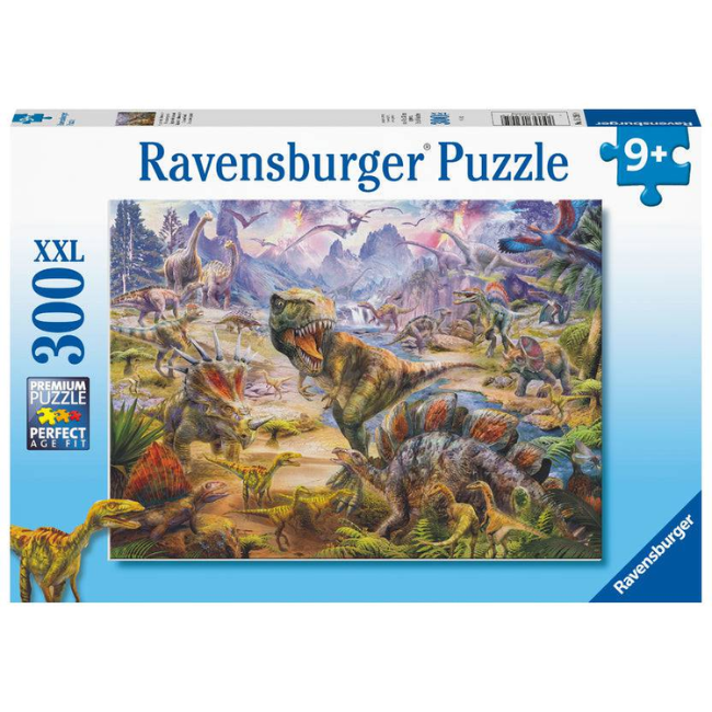 Ravensburger - Dinosaur World Puzzle 300 Pieces Ravensburger - Dinosaur World Puzzle 300 Pieces