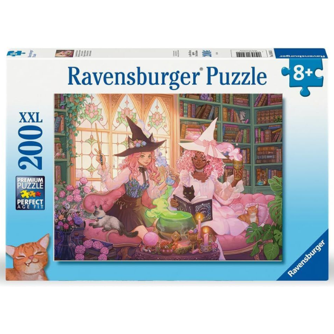 Ravensburger - Enchanting Library Puzzle 200 Pieces
