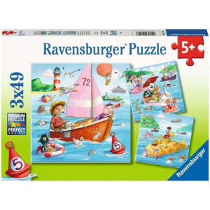 Ravensburger - 3x49 Piece Puzzle: Fun on the Water