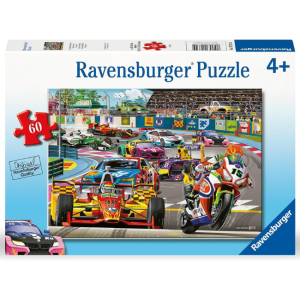 Ravensburger - 60 Piece Puzzle: Racetrack Rally