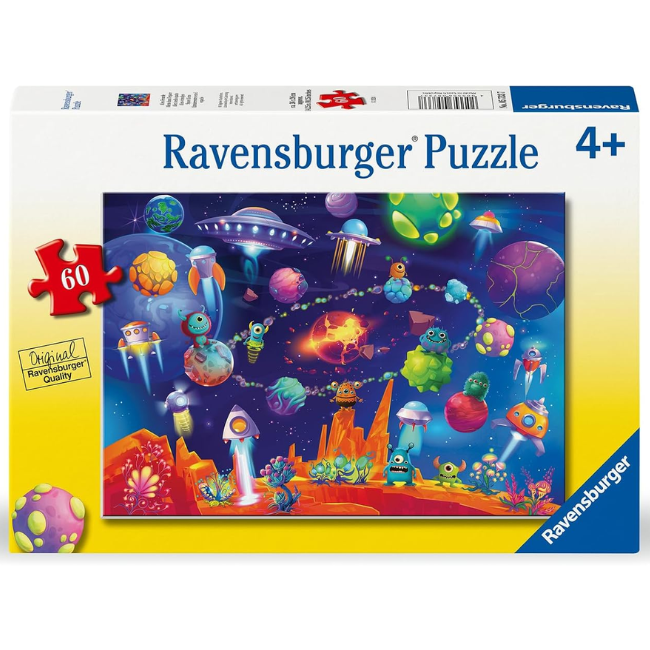 Ravensburger - Space Aliens Puzzle 60 Pieces