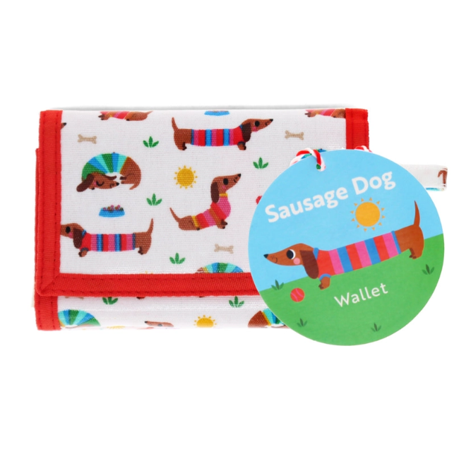 Rex London Child Wallet - Sunny Sausage Dog Rex London Child Wallet - Sunny Sausage Dog