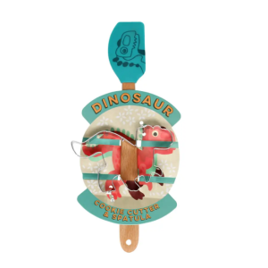 Rex London - Cookie Cutter + Mini Spatula: Baby Dinosaur