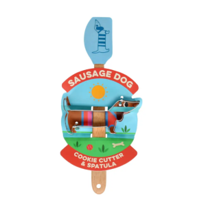 Rex London - Cookie Cutter + Mini Spatula: Sausage Dog