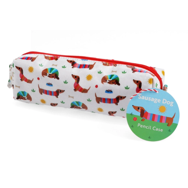 Rex London Pencil Case - Sunny Sausage Dog