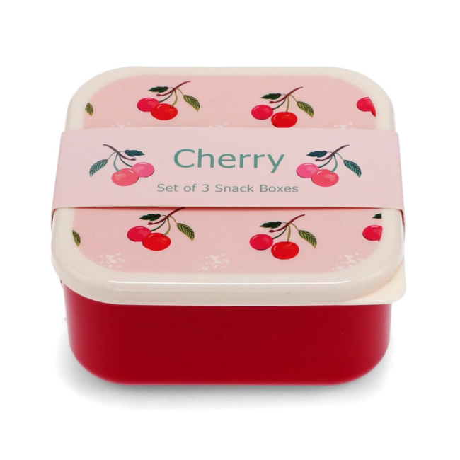 Rex London Snack Box Set of 3 - Little Cherry