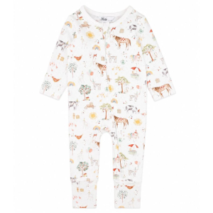 Bebe - Scout: Organic Long Sleeve Zipsuit