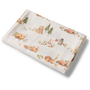 Snuggle Hunny - Organic Muslin Wrap: Bears
