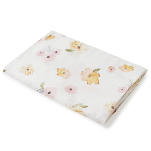 Snuggle Hunny - Organic Muslin Wrap: Poppy