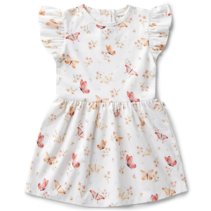 Snuggle Hunny - Organic Dress: Butterfly