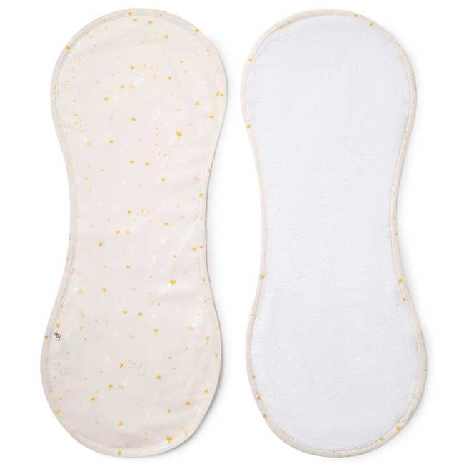 snuggle hunny organic cotton burb cloth stardust