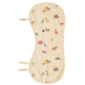 Toshi - Baby Burp Cloth: Arcadia Station Hands