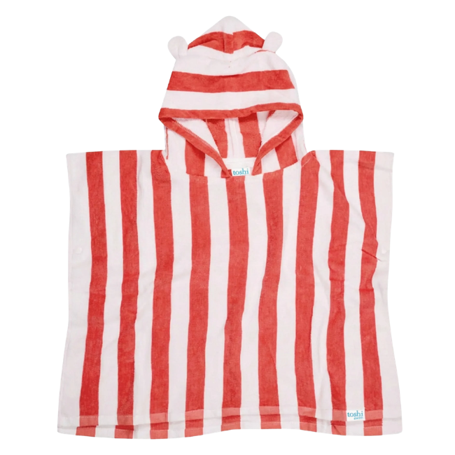 toshi Hooded Towel Beachcomber Lobster