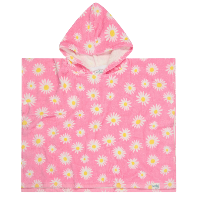 toshi Hooded Towel Paradise Daisy Watermelon