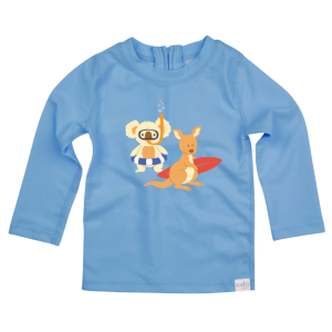 Toshi - Swim Rashie Long Sleeve: Pirate Beach Buddies