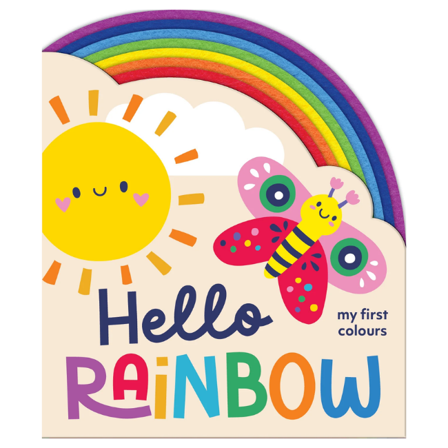 Chunky Felt Board Book - Hello Rainbow