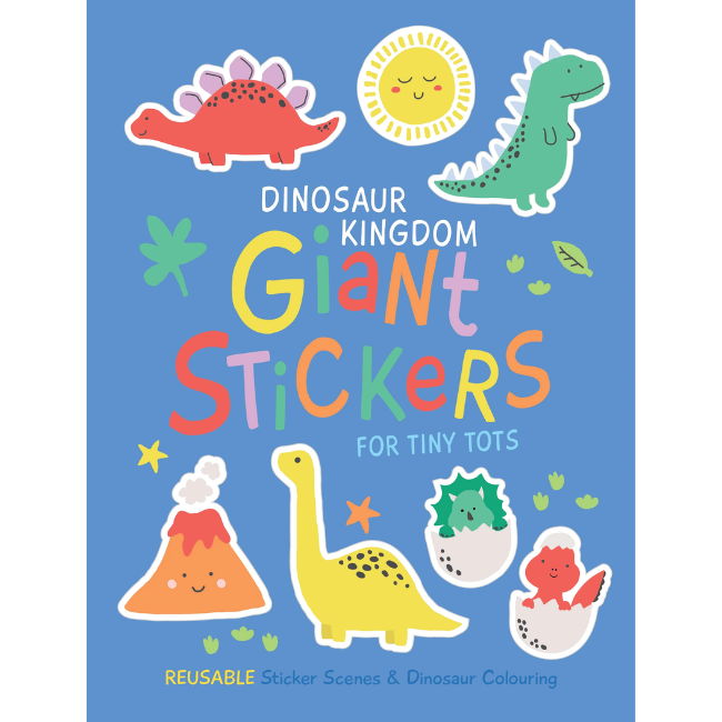 Giant Stickers for Tiny Tots - Dinosaur Kingdom Giant Stickers for Tiny Tots - Dinosaur Kingdom