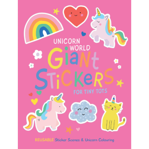 Activity Book - Giant Stickers for Tiny Tots: Unicorn World