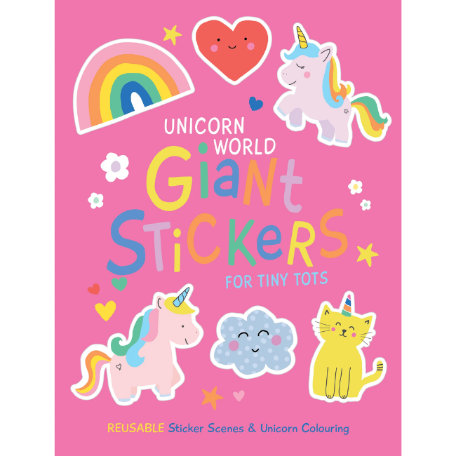 Giant Stickers for Tiny Tots - Unicorn World Giant Stickers for Tiny Tots - Unicorn World